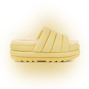 UGG MAXI SLIDE platform slippers yellow - Treadlite by Ugg